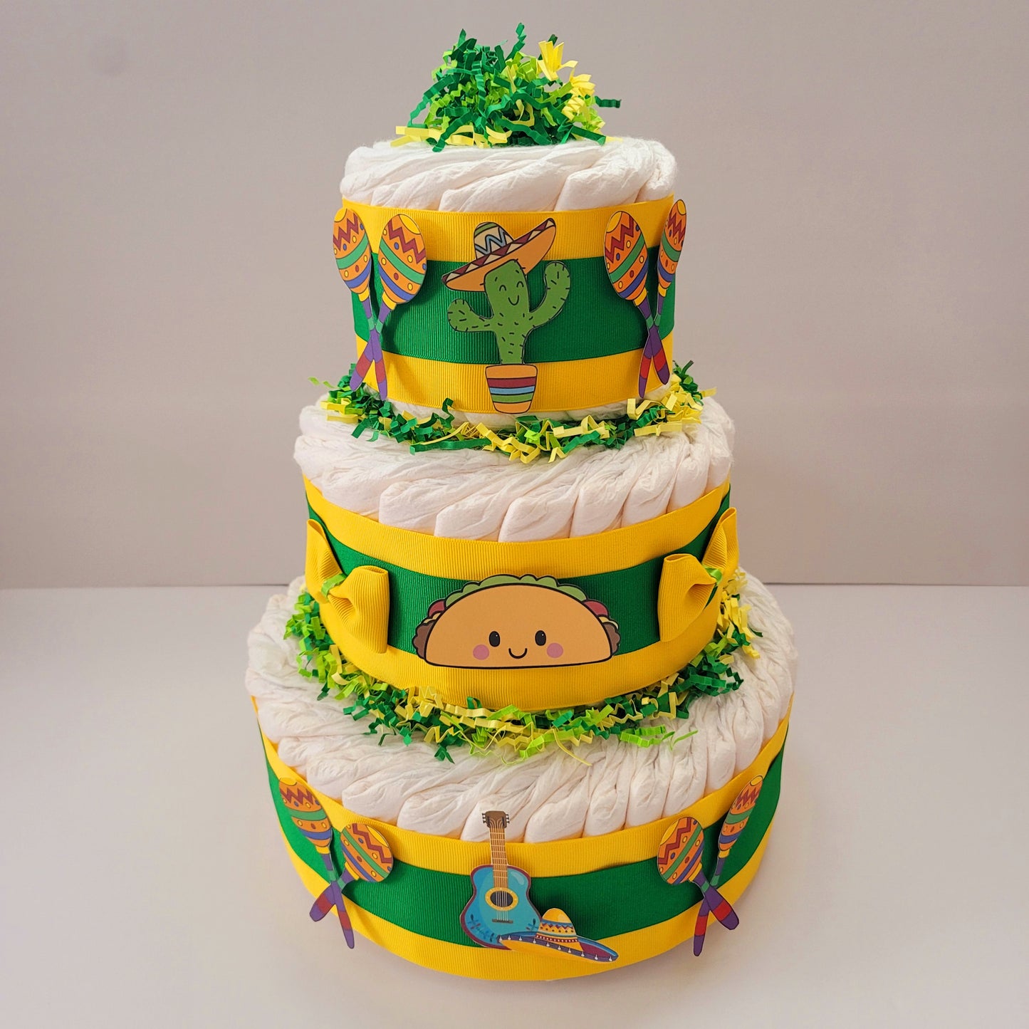 Taco Bout A Baby Diaper Cake