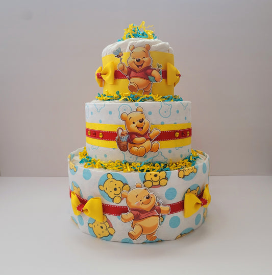 Winnie the pooh, bear, baby shower, mom, mommy, unisex, boy, girls, neutral, unisex party, newborn, decoration