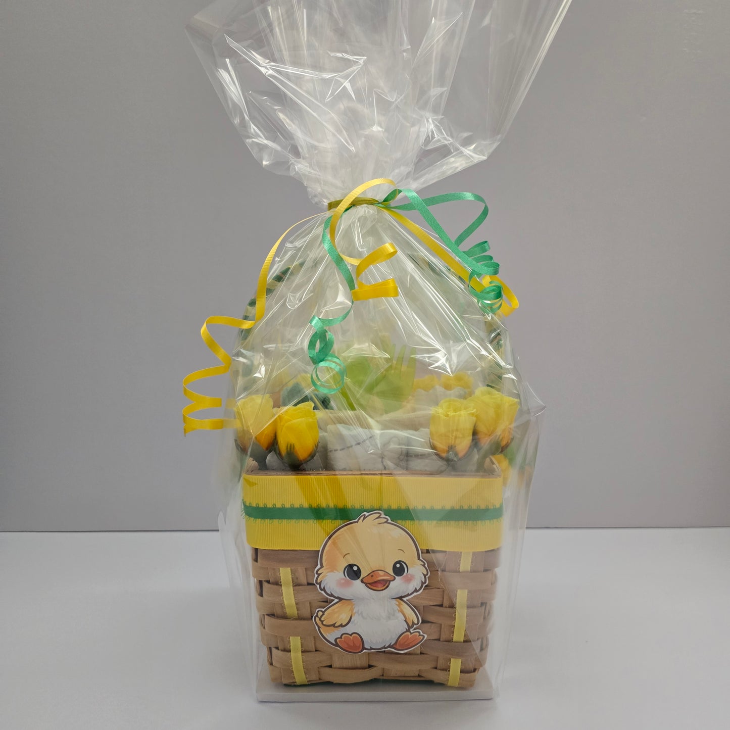 Sweet Baby Duckling Mini Diaper Gift Basket