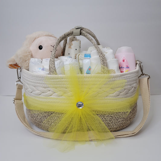 Diaper Caddy Organizer Gift Basket