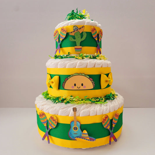 Taco Bout A Baby Diaper Cake