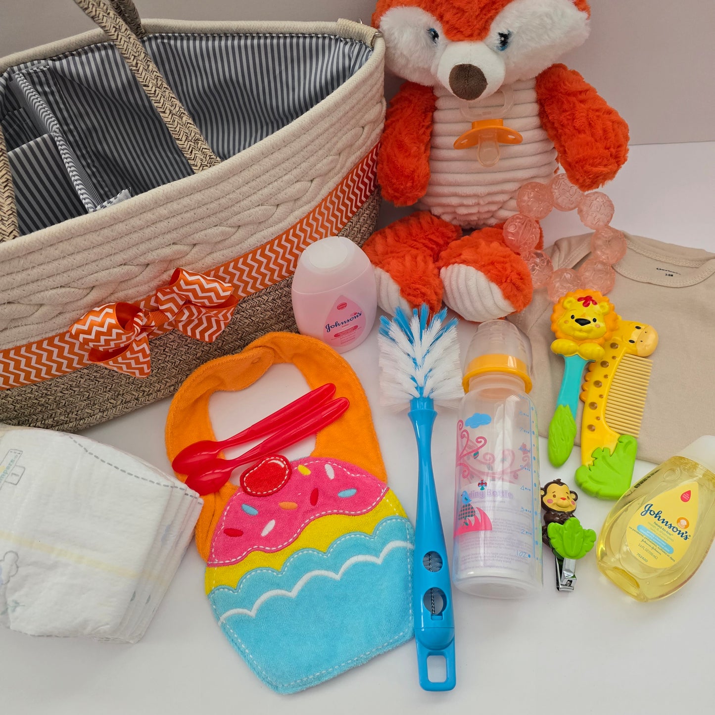 Diaper Caddy Organizer Gift Basket