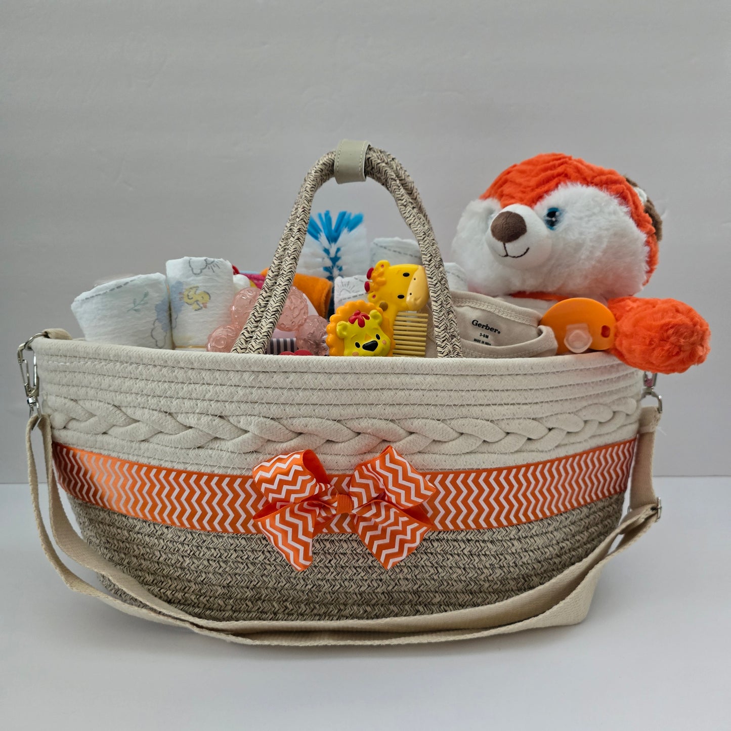 Diaper Caddy Organizer Gift Basket