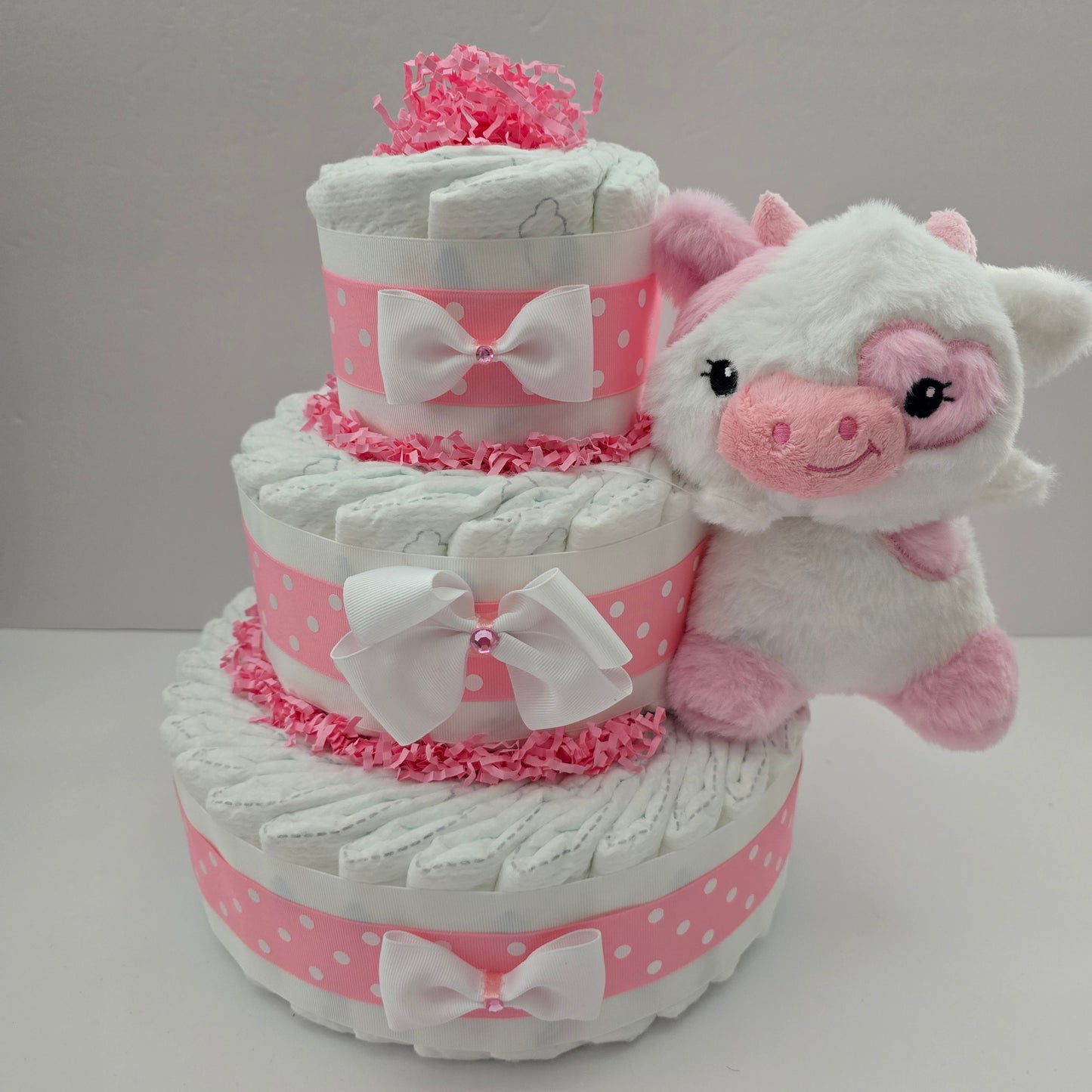 Little Princess Heart Diaper Cake