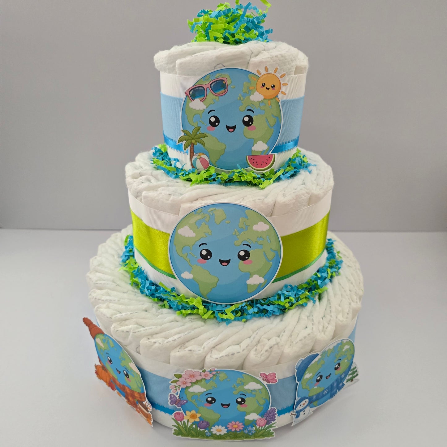 Earth Seasons Diaper Cake