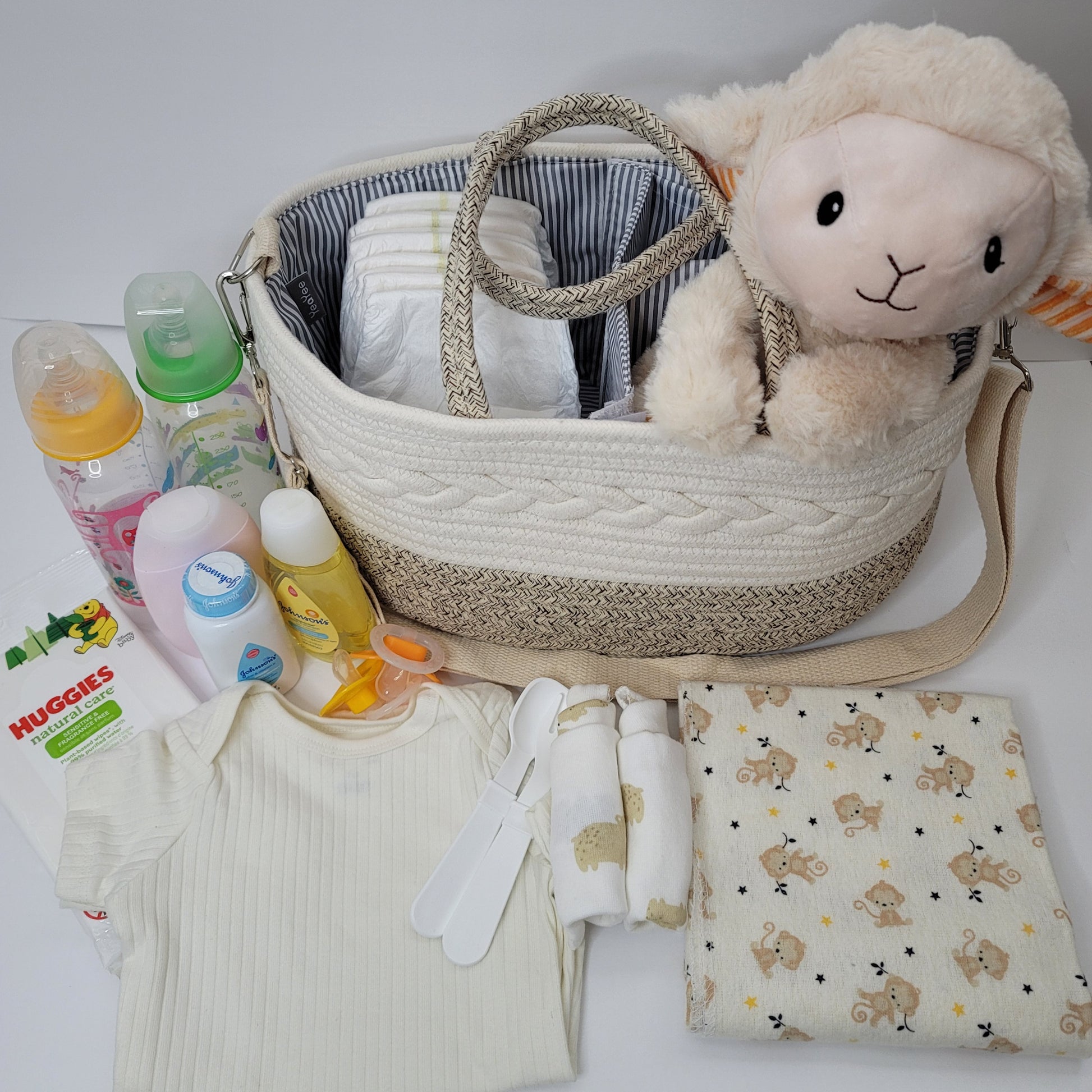 Gender Neutral Baby Gift Basket