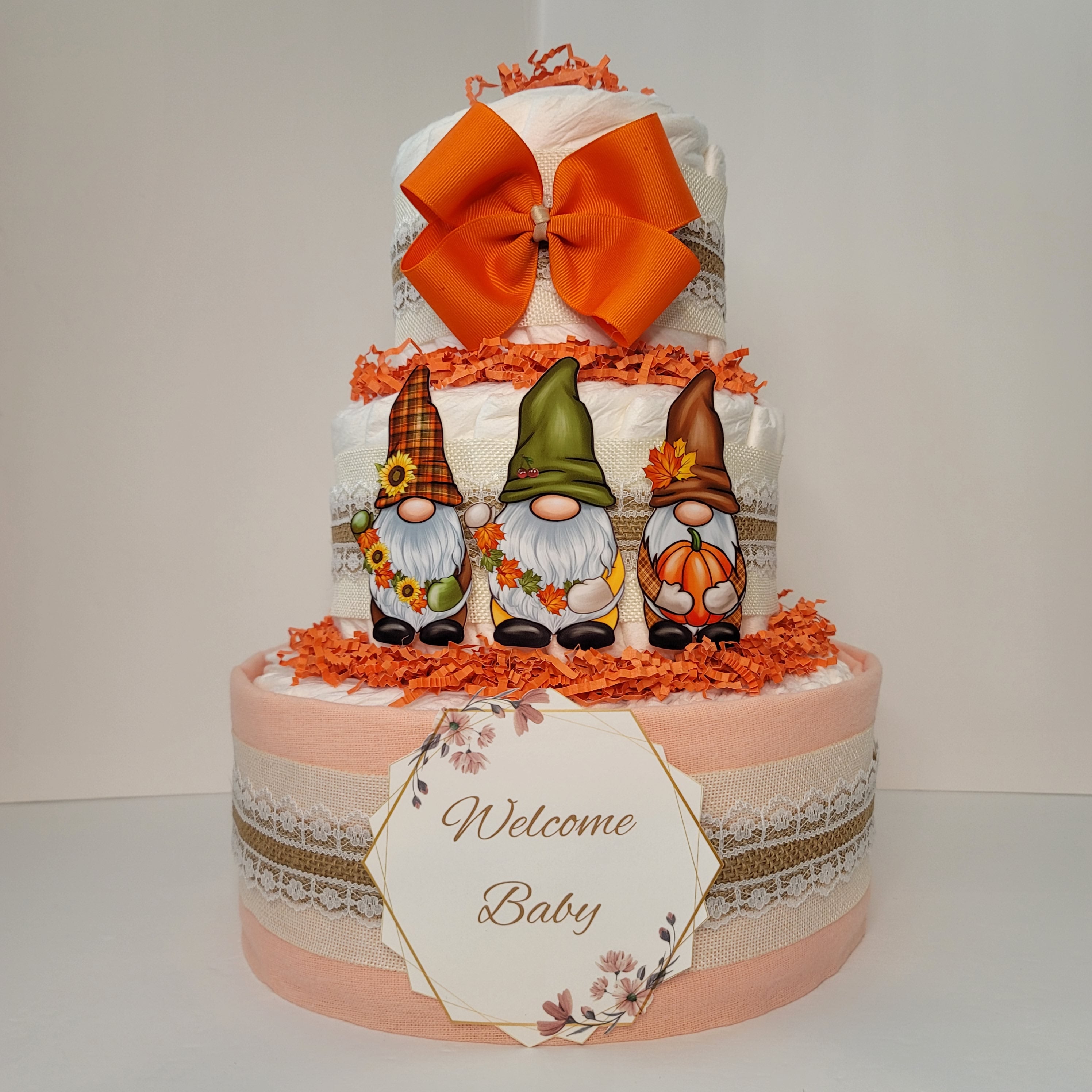 Fox store diaper cake